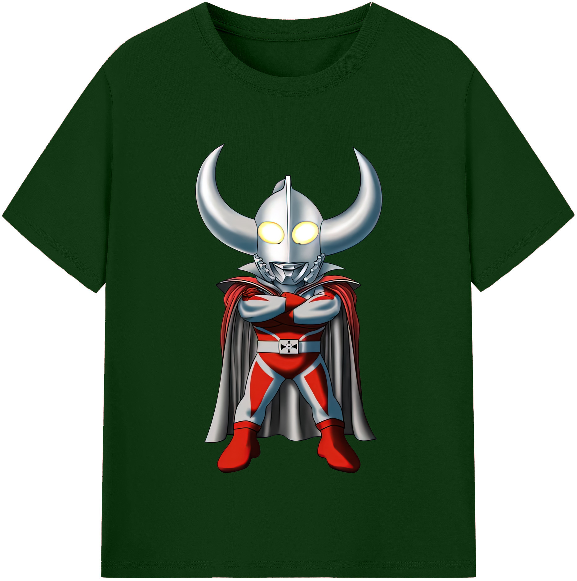 （画像用） ウルトラマン Ultraman 綿100％半袖Tシャツ（フロントプリント）